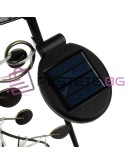 Соларна градинска лампа паун с 40 диода